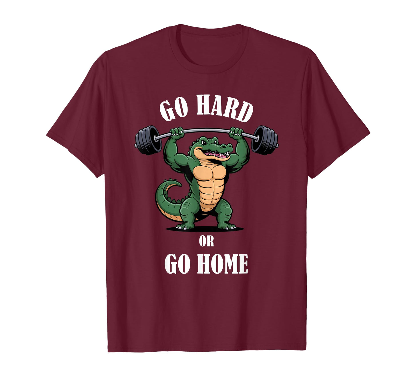 Alligator Workout Shirt Alligator Weightlifting Gym T-Shirt