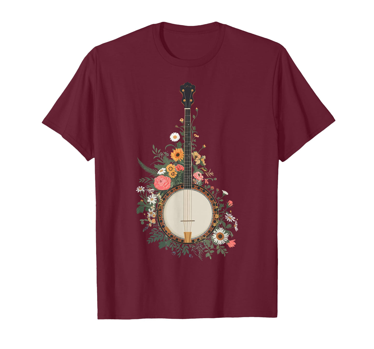 Banjo Flowers T-Shirt