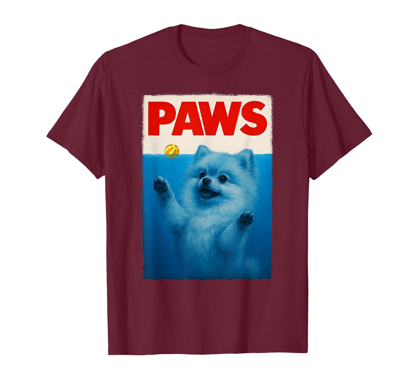 Cute Dog Novelty Men Kids Women Funny Pomeranian T-Shirt