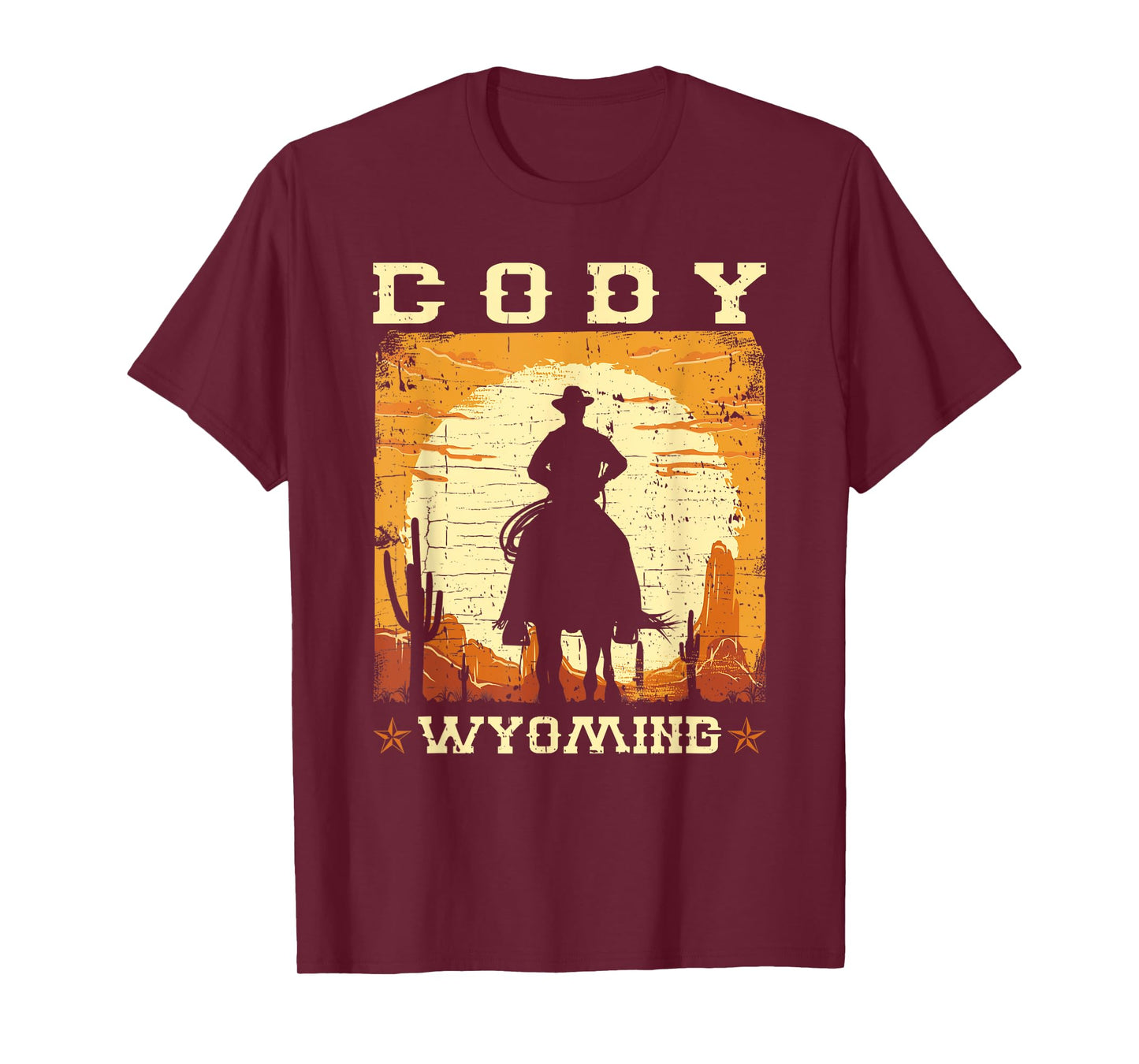 Cody Wyoming WY Western Country Cowboy T-Shirt