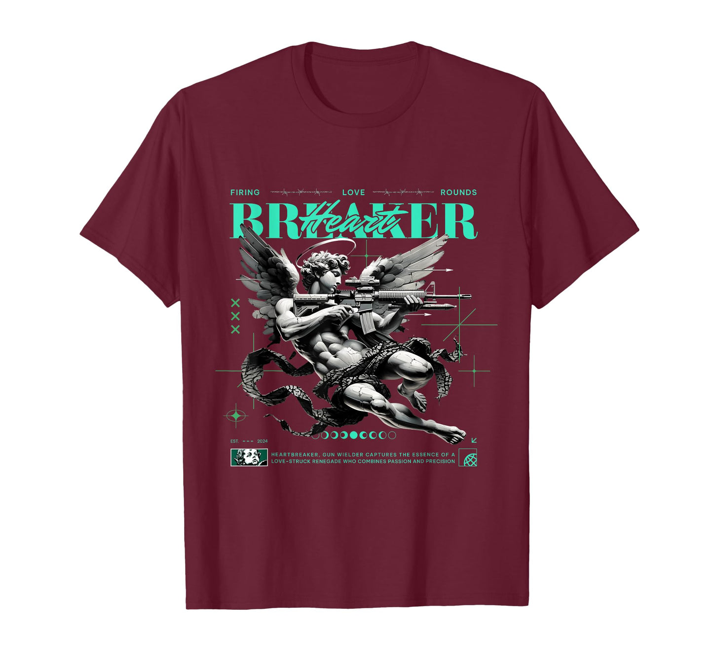 Heart Breaker Black Green Glow 3s Matching Tee For Men Women T-Shirt