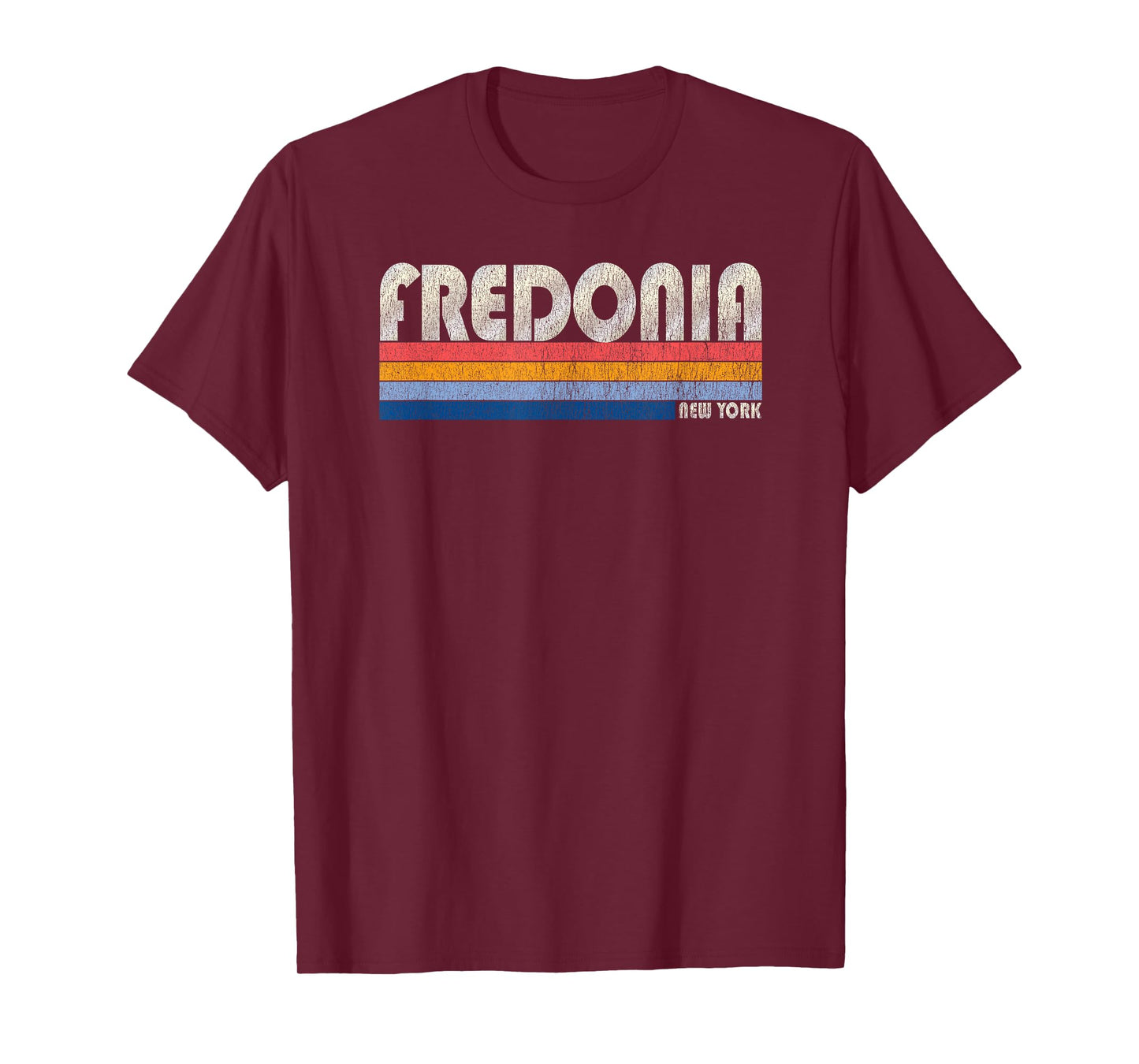 Vintage 70s 80s Style Fredonia NY T-Shirt