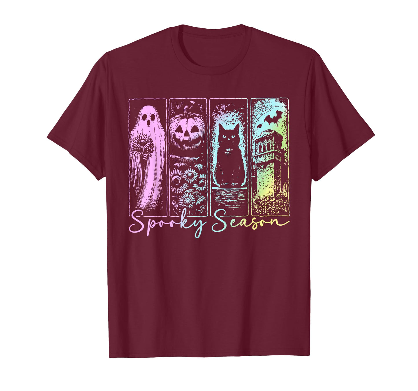 Vintage Halloween Horror Spooky Season T-Shirt