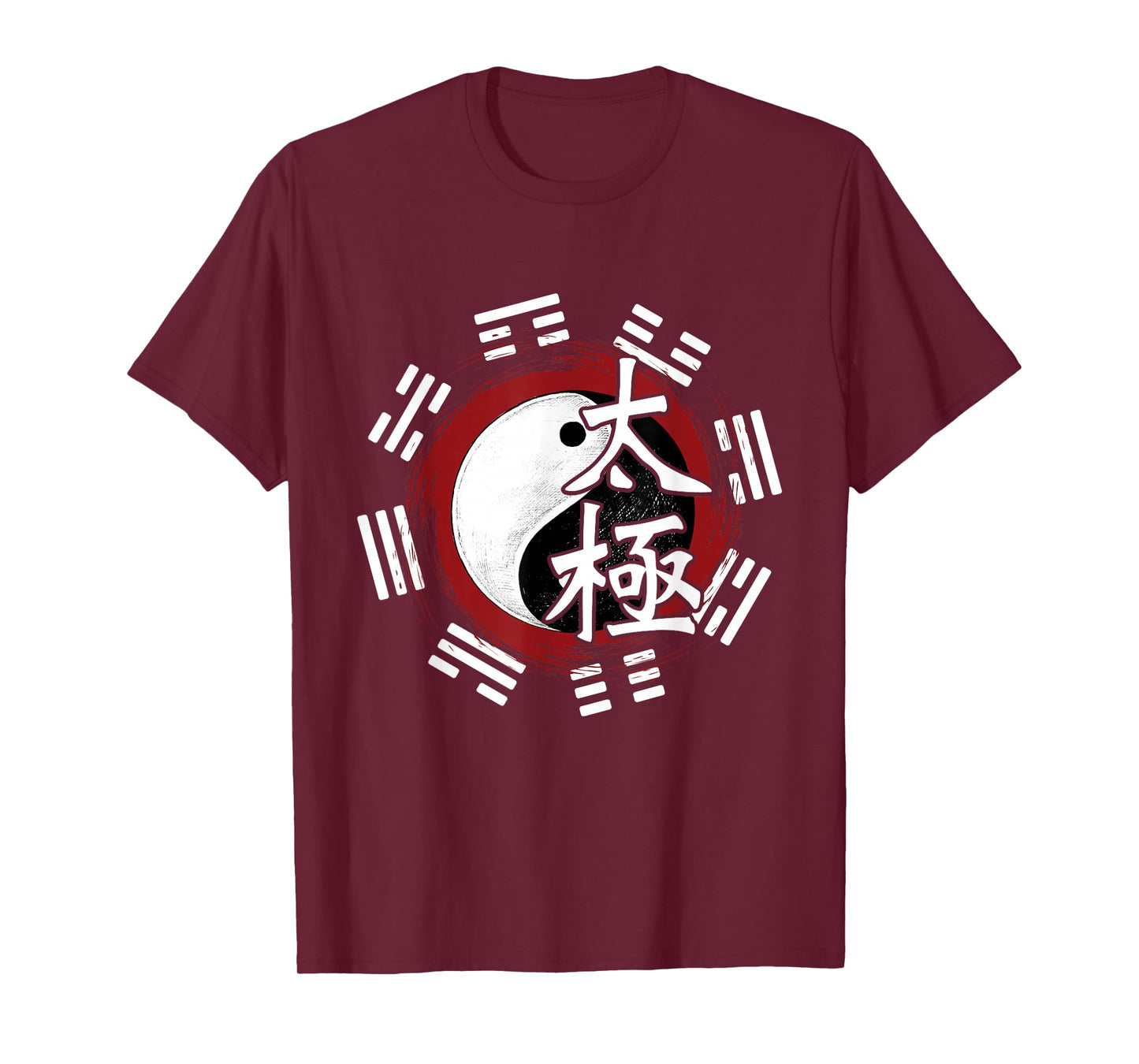 Spiritual Yin Yang - Tai Chi Master Mind Body Wellness T-Shirt