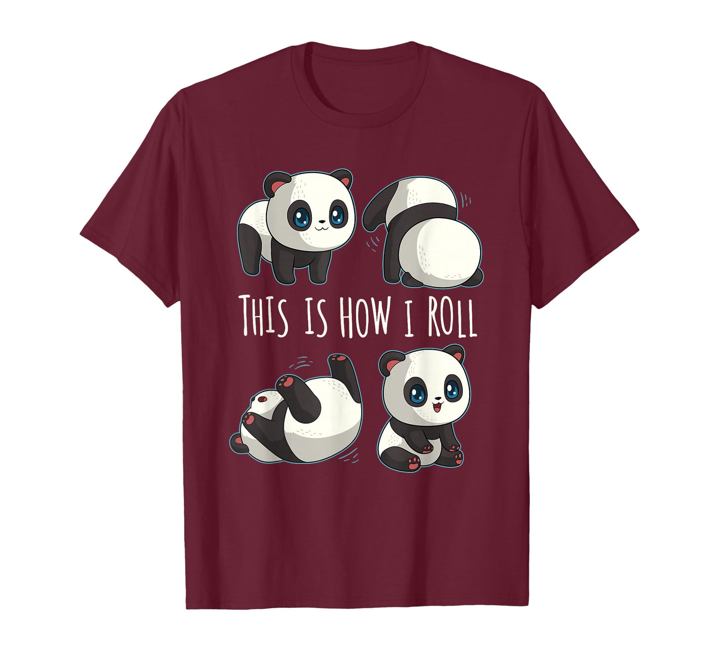 Cute Panda Shirts for Girls Little Bear Panda Gifts T-Shirt
