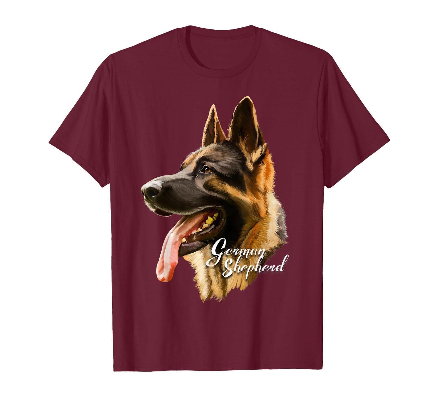 German Shepherd Sharp Dog T-Shirt Dogs Tee Shirt Gifts T-Shirt