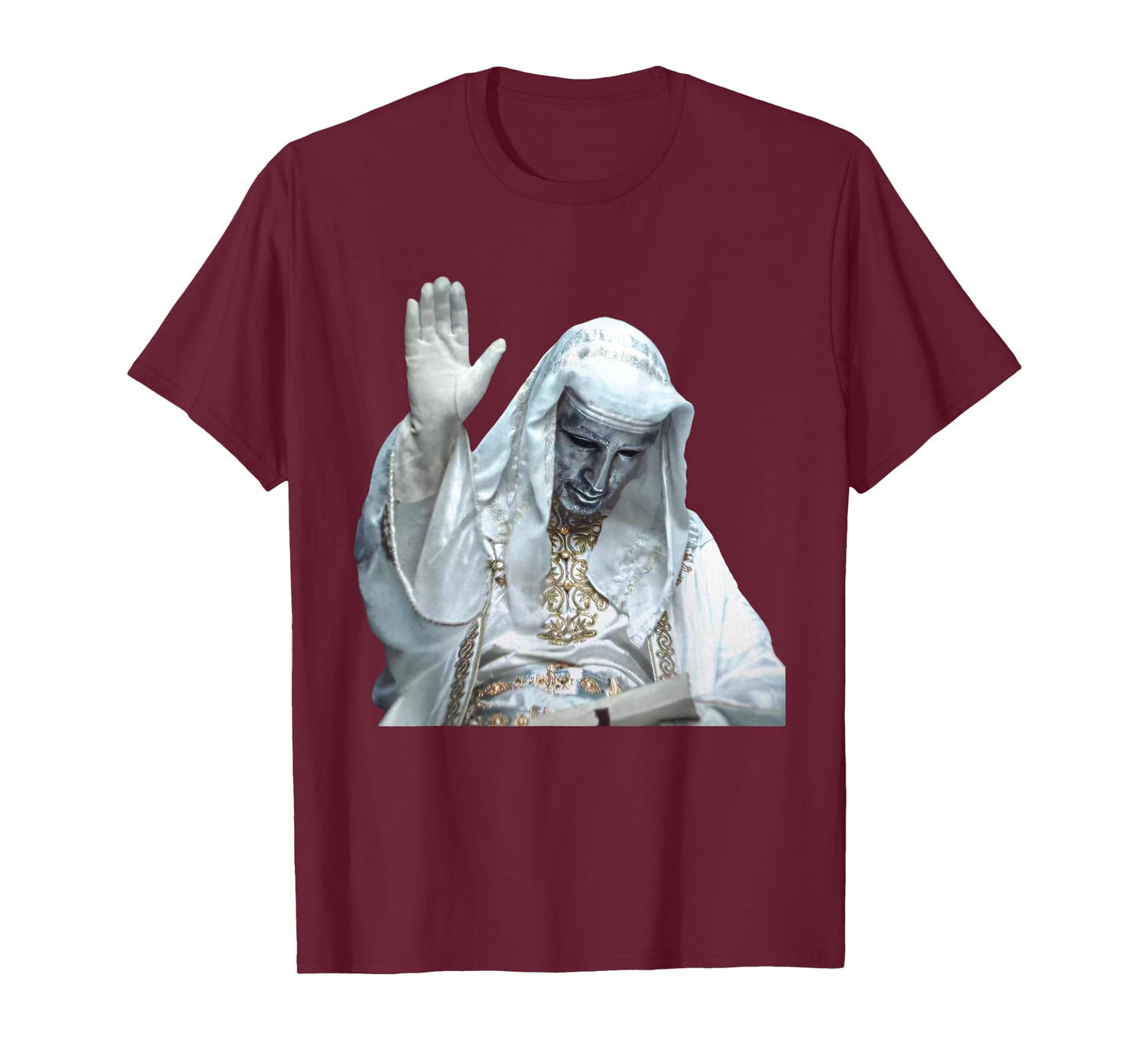 Silver Mask King Baldwin Meme T-Shirt