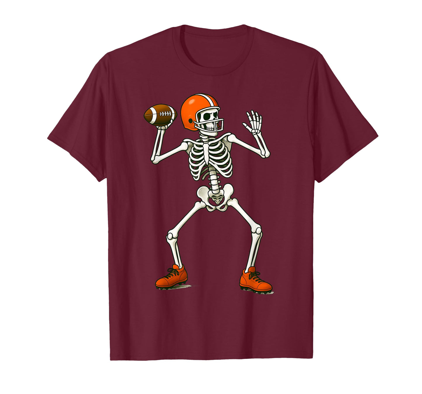 Halloween Skeleton Baseball Costume Funny Men Boys Kids T-Shirt