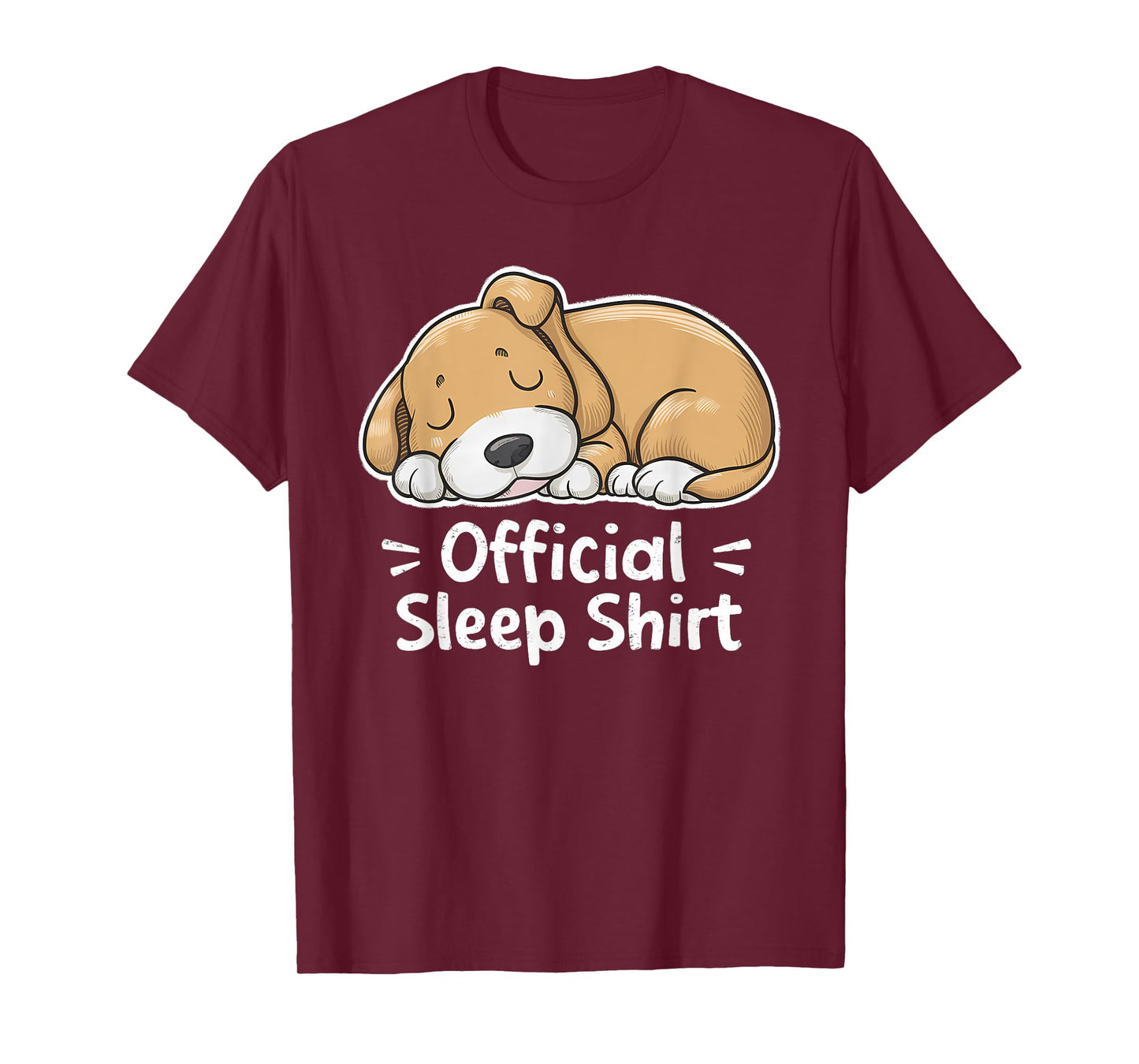 Official Sleep Shirt Dog Pajamas Nightgown T-Shirt for Men Women Kids
