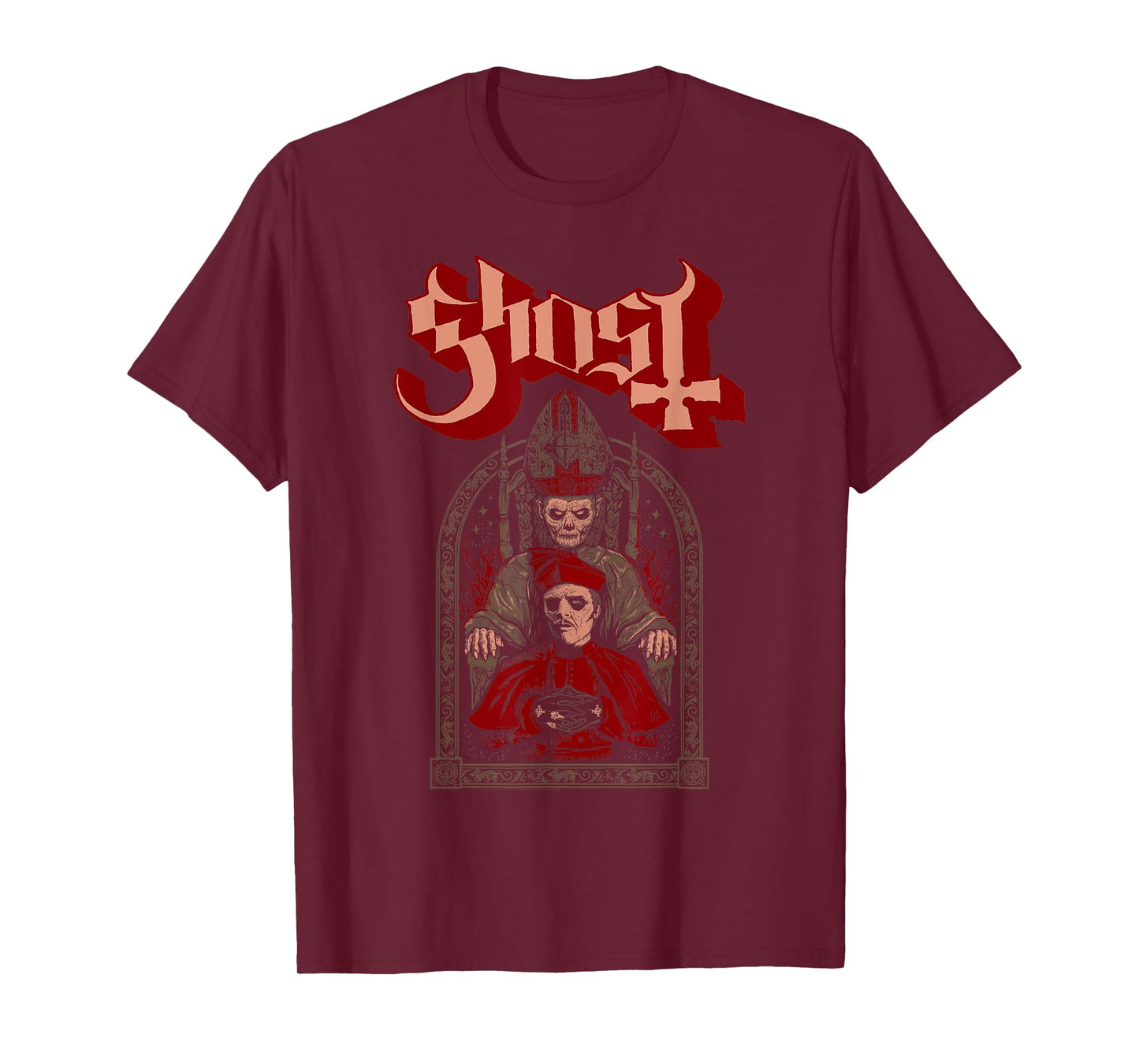 Ghost – Cardinal And Mentor T-Shirt