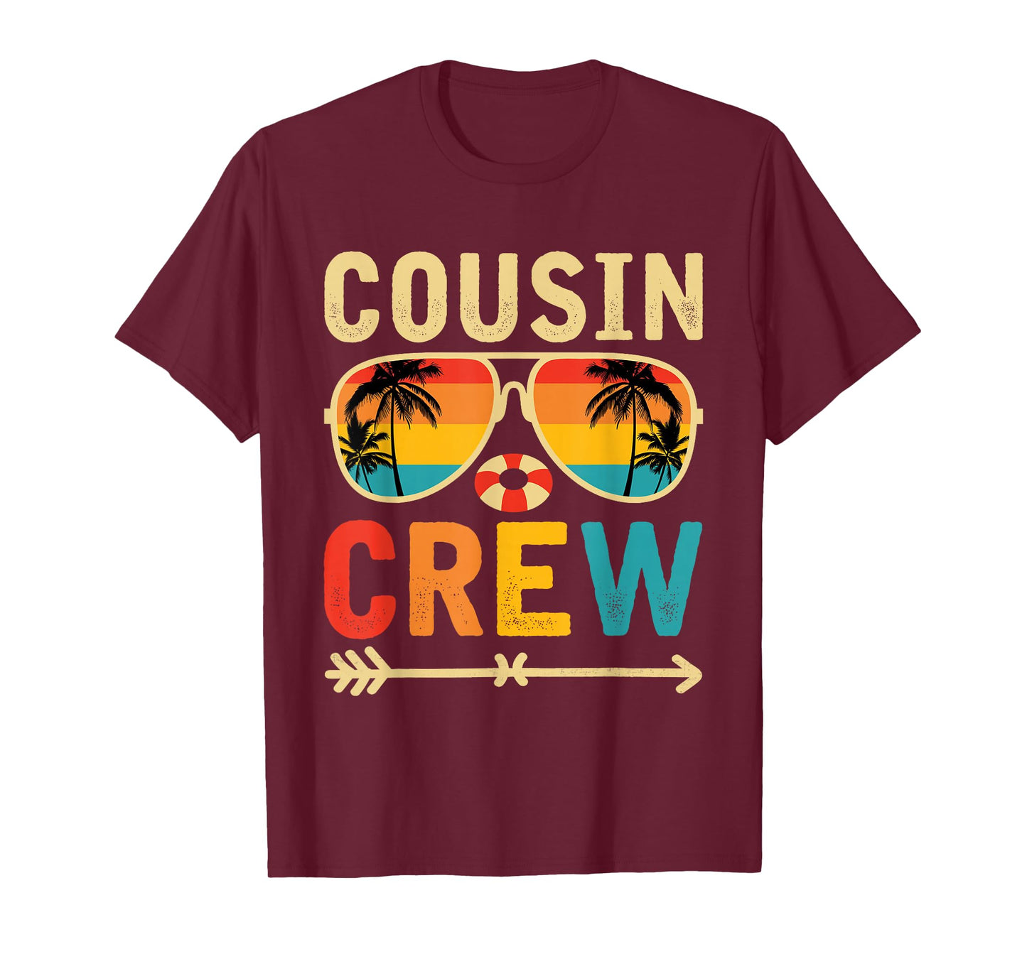 Cousin Crew 2026 Summer Vacation Beach Family Trips Matching T-Shirt