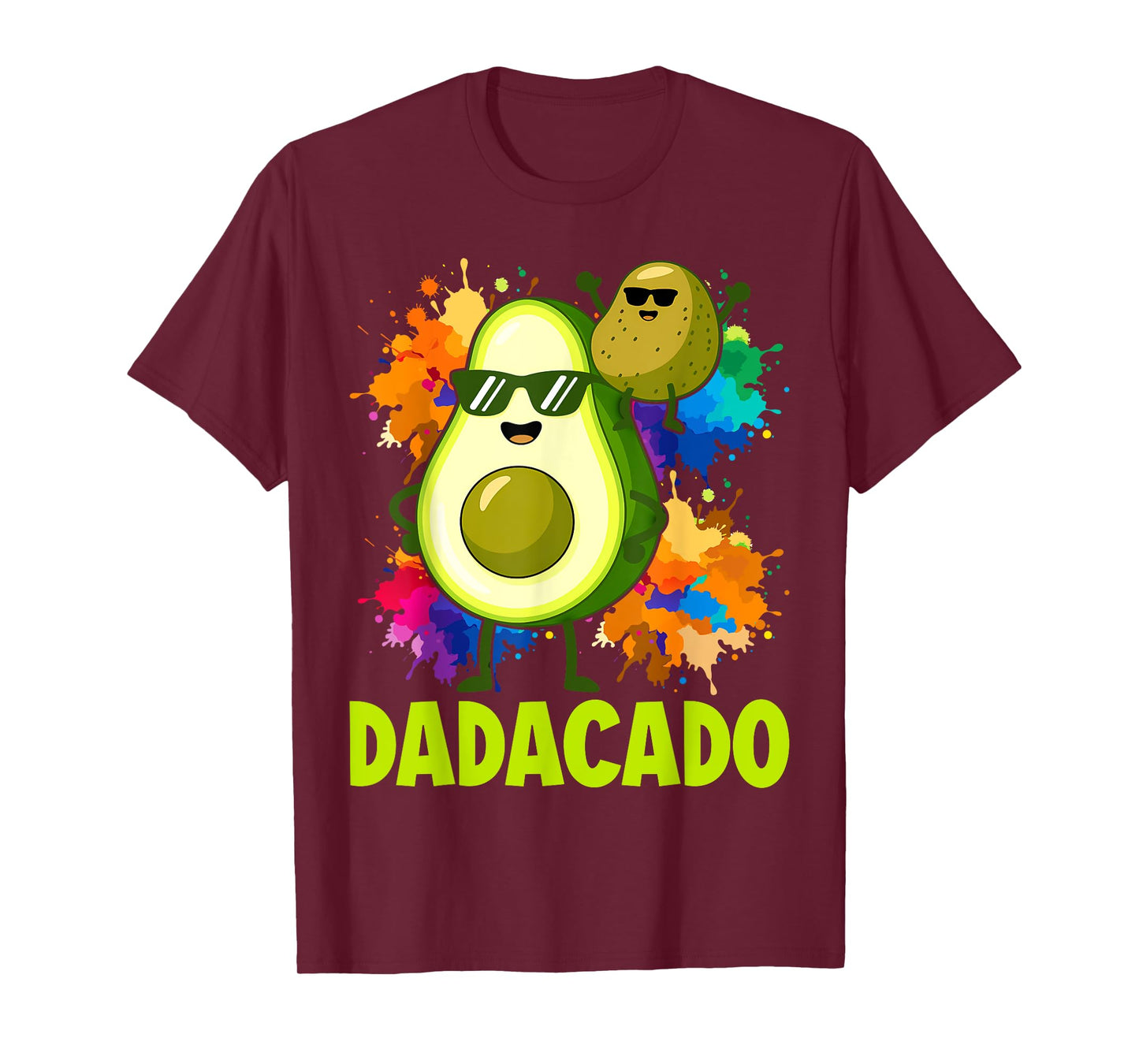 Dadacado Avocado 1st Birthday Dad Daddy Father Dada T-Shirt