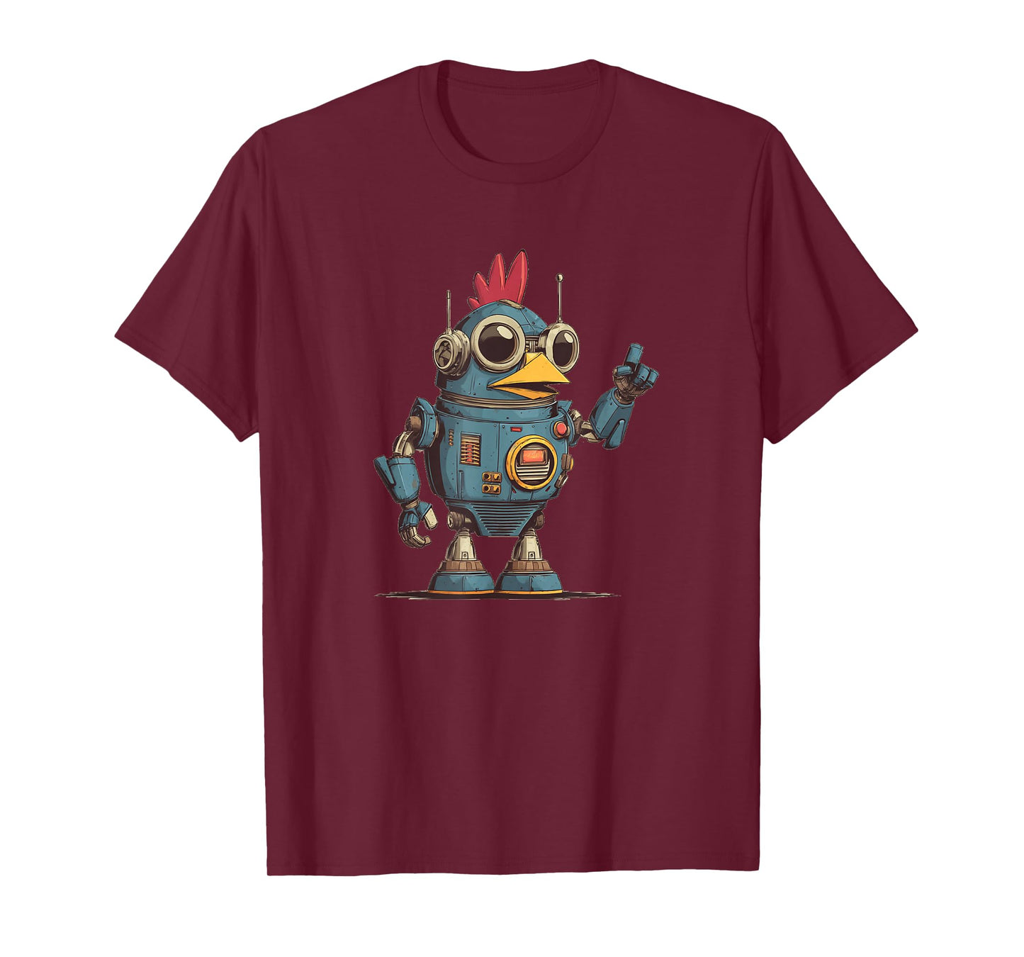 Funny Robot AI Chicken Costume for Robots Lovers T-Shirt