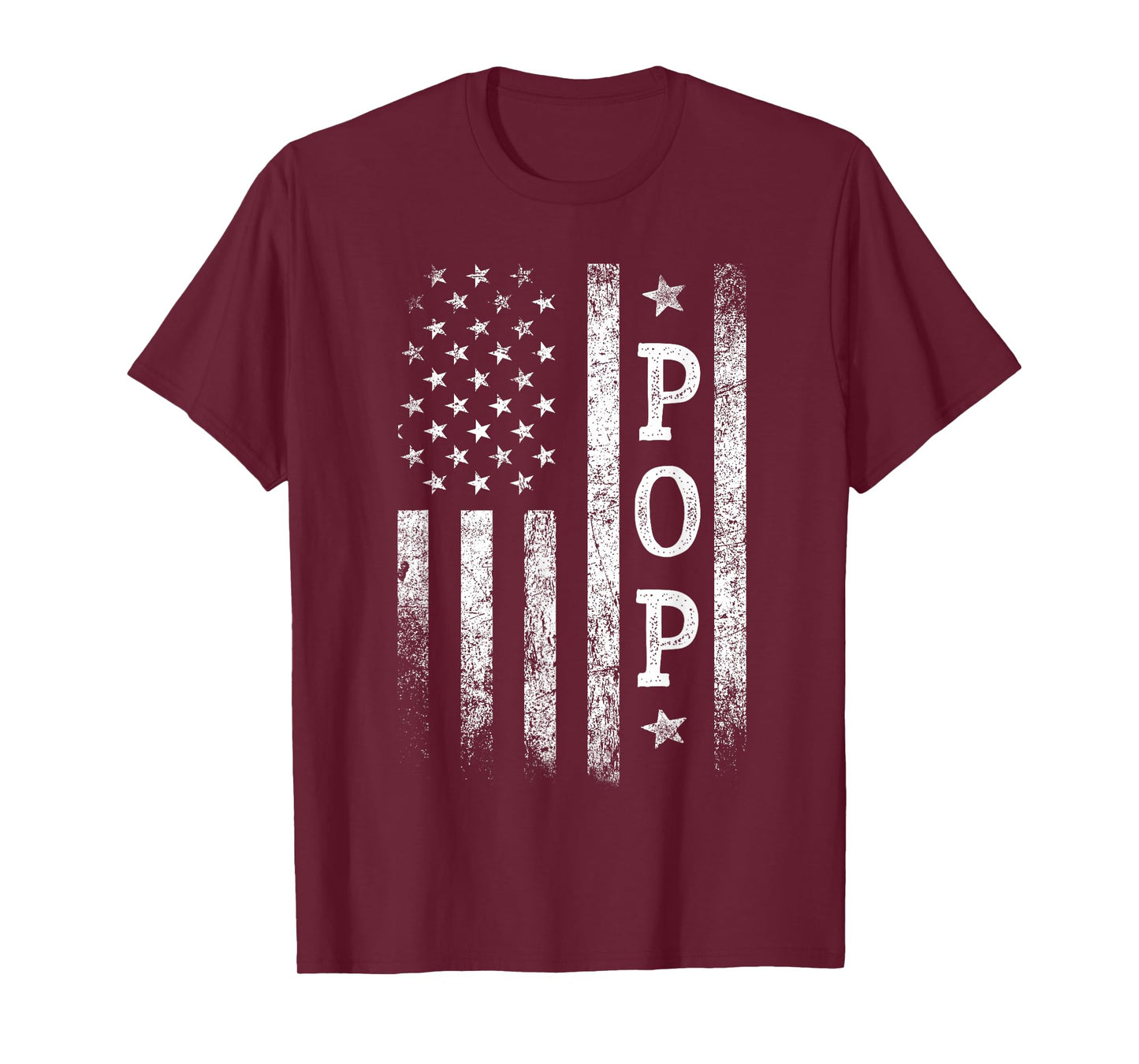 Pop American Flag Pop Gifts Patriotic Father's Day T-Shirt