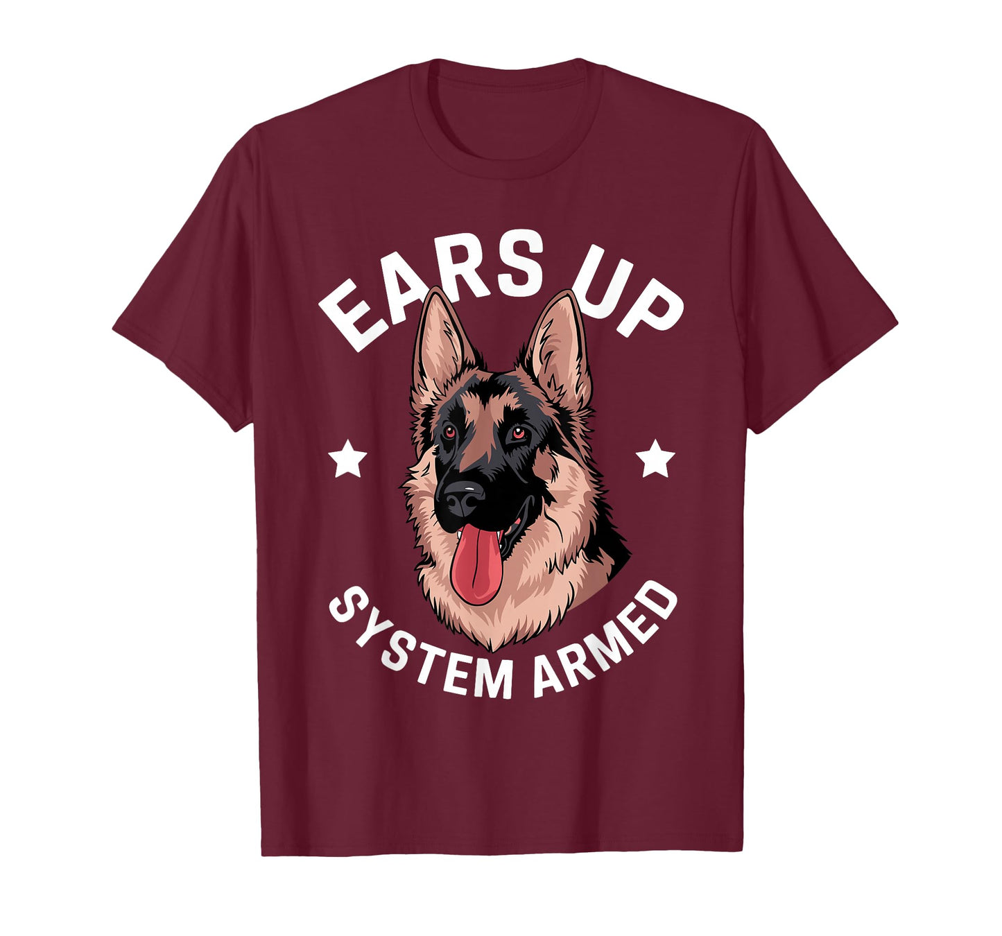 German Shepherd Art For Men Women Dog Owner German Shepherd T-Shirt