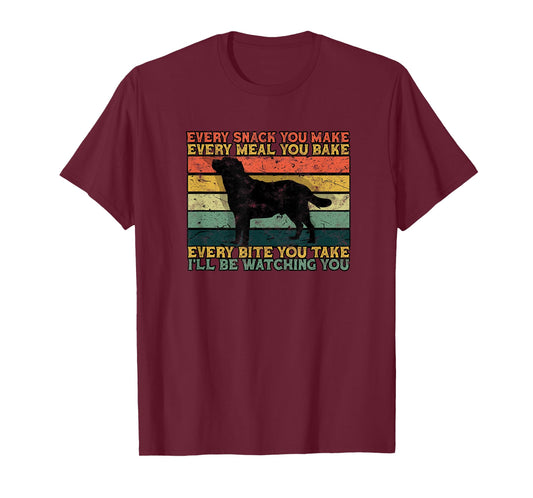 Every snack you make Every meal you bake Every bite you take T-Shirt