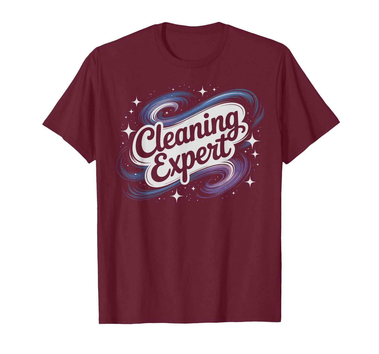 Cool Cleaning Expert Service Housekeeping Squad Tidy Up Team T-Shirt