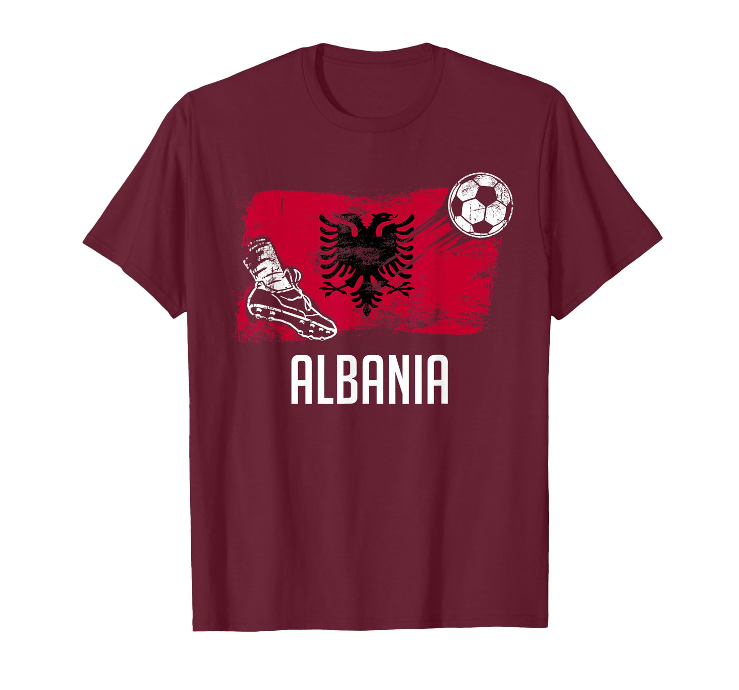 Albania Flag Jersey Albanian Soccer Team Albanian T-Shirt