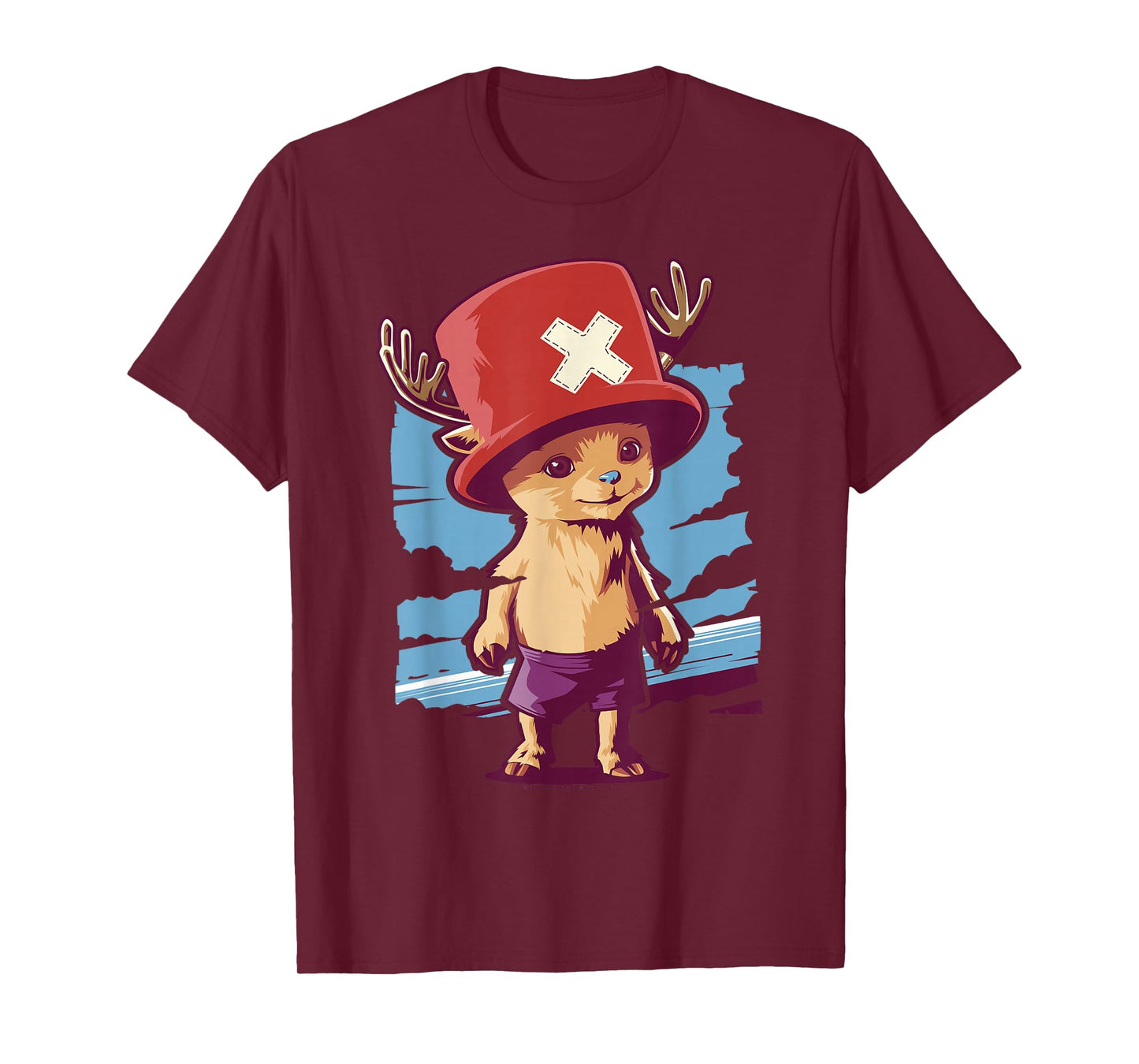 One Piece Tony Tony Chopper Cute Full Body Portrait T-Shirt