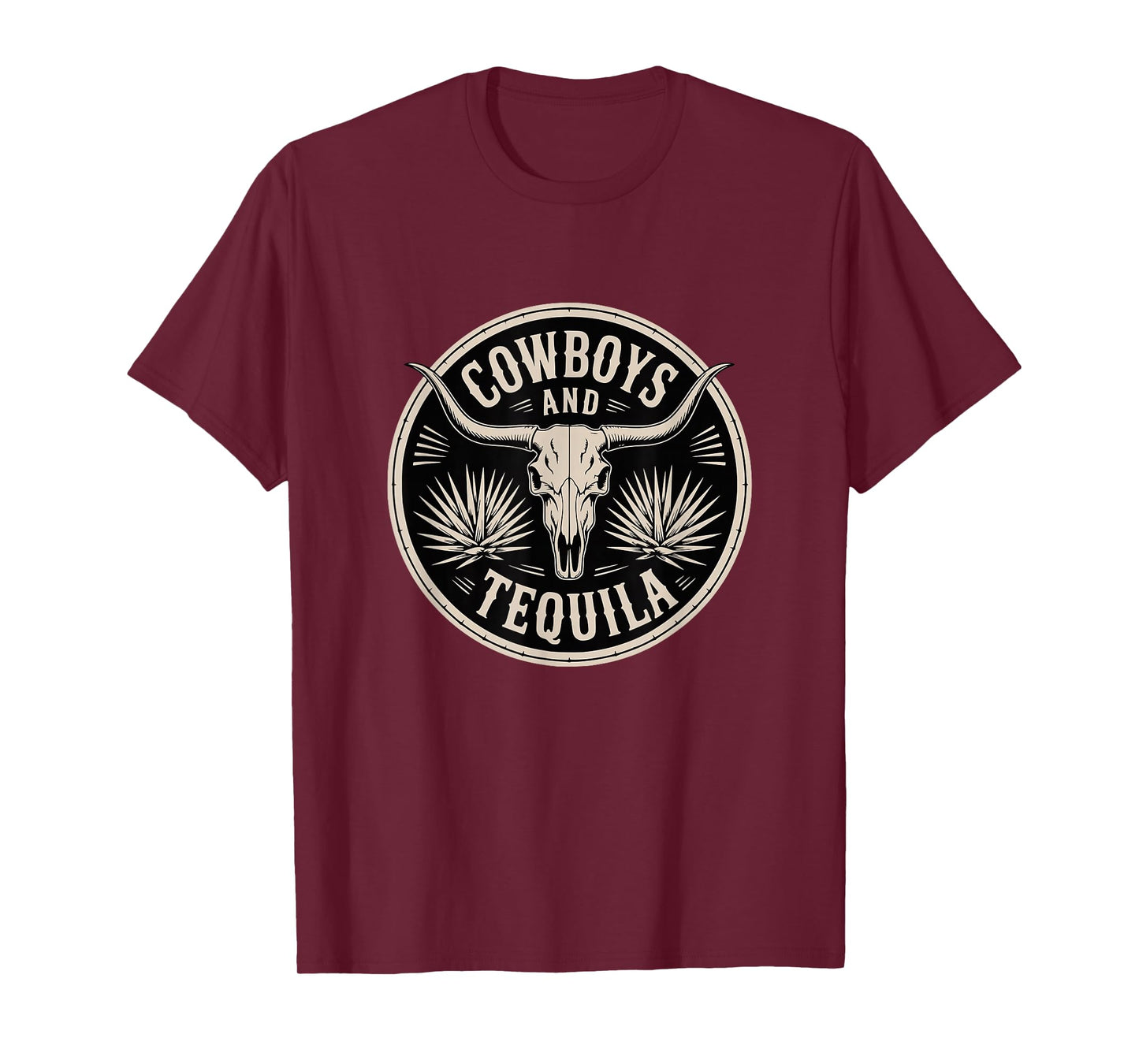 Cowboys and Tequila Womens T-Shirt