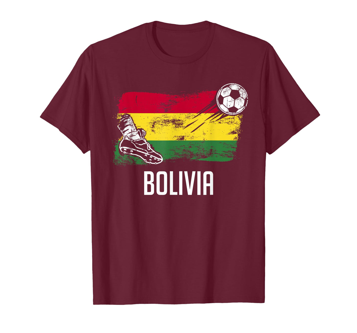 Bolivia Flag Jersey Bolivian Soccer Team Bolivian T-Shirt