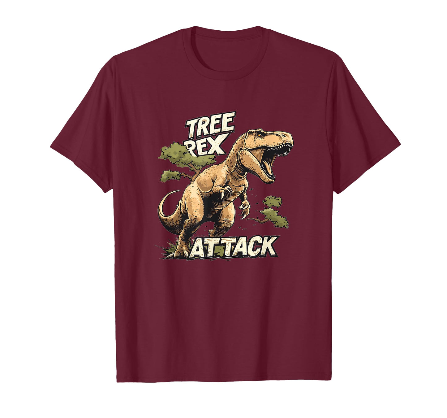 Awesome Tree Rex Attack Costume for Boys and Girls T-Shirt