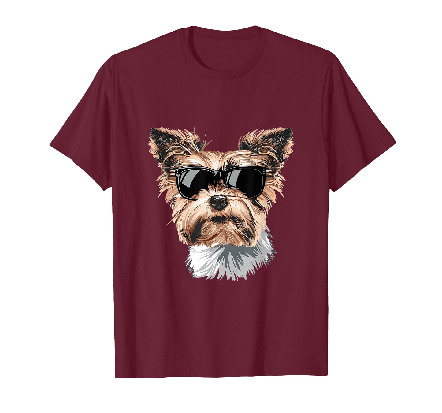Biewer Terrier Sunglasses Dog Breed Graphic T-Shirt