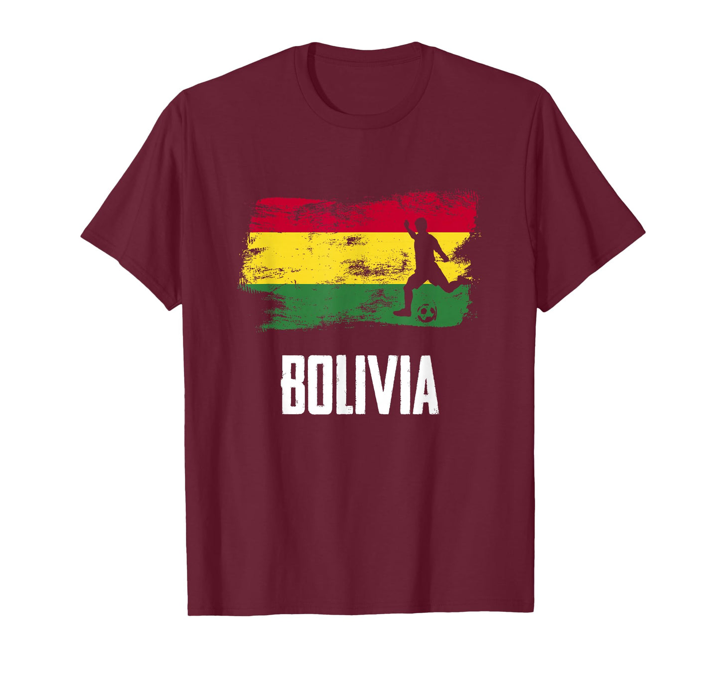 Bolivia Flag Jersey Bolivian Soccer Team Bolivian T-Shirt