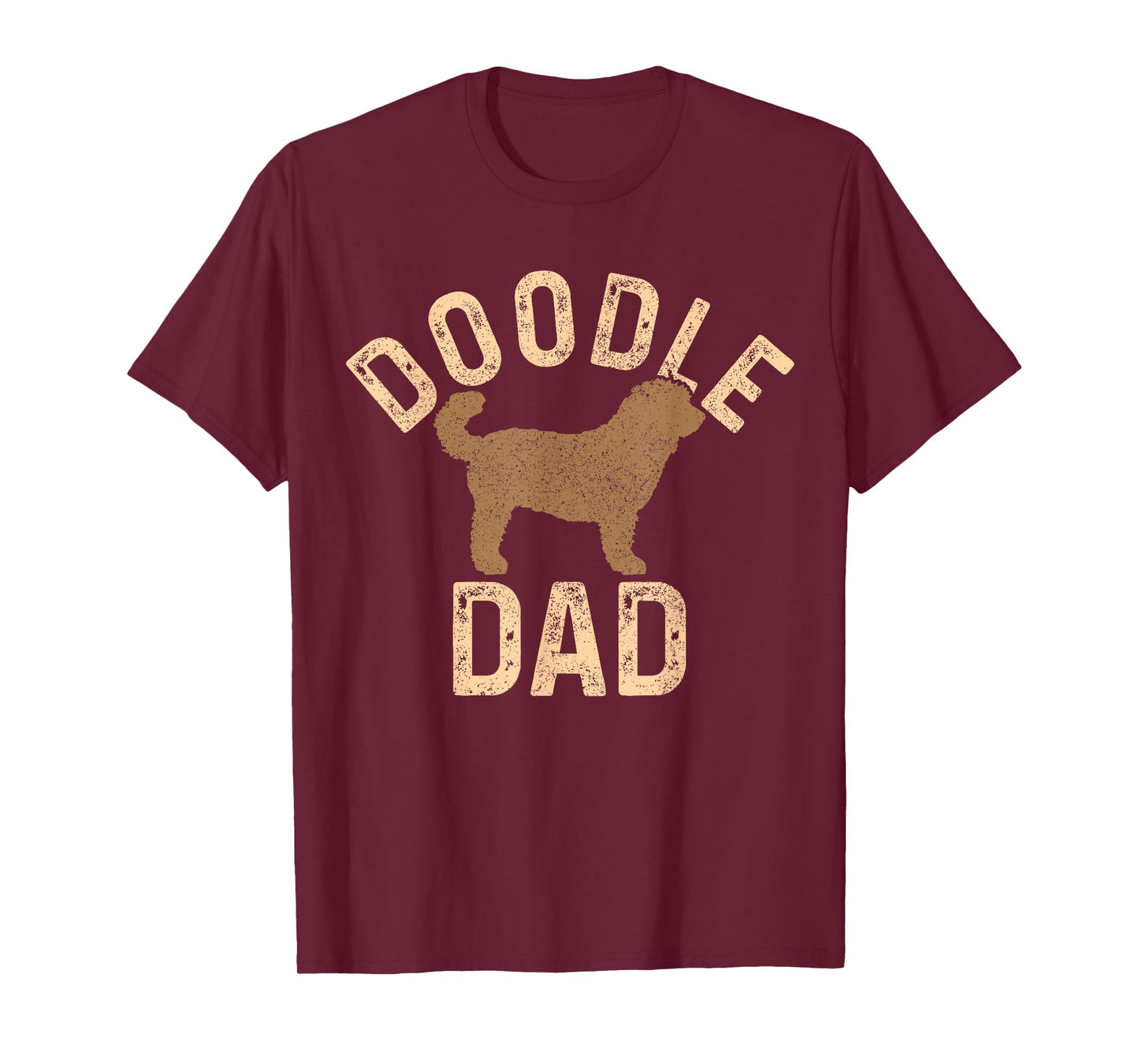 Doodle Dad Goldendoodle Papa Funny Dog T-Shirt