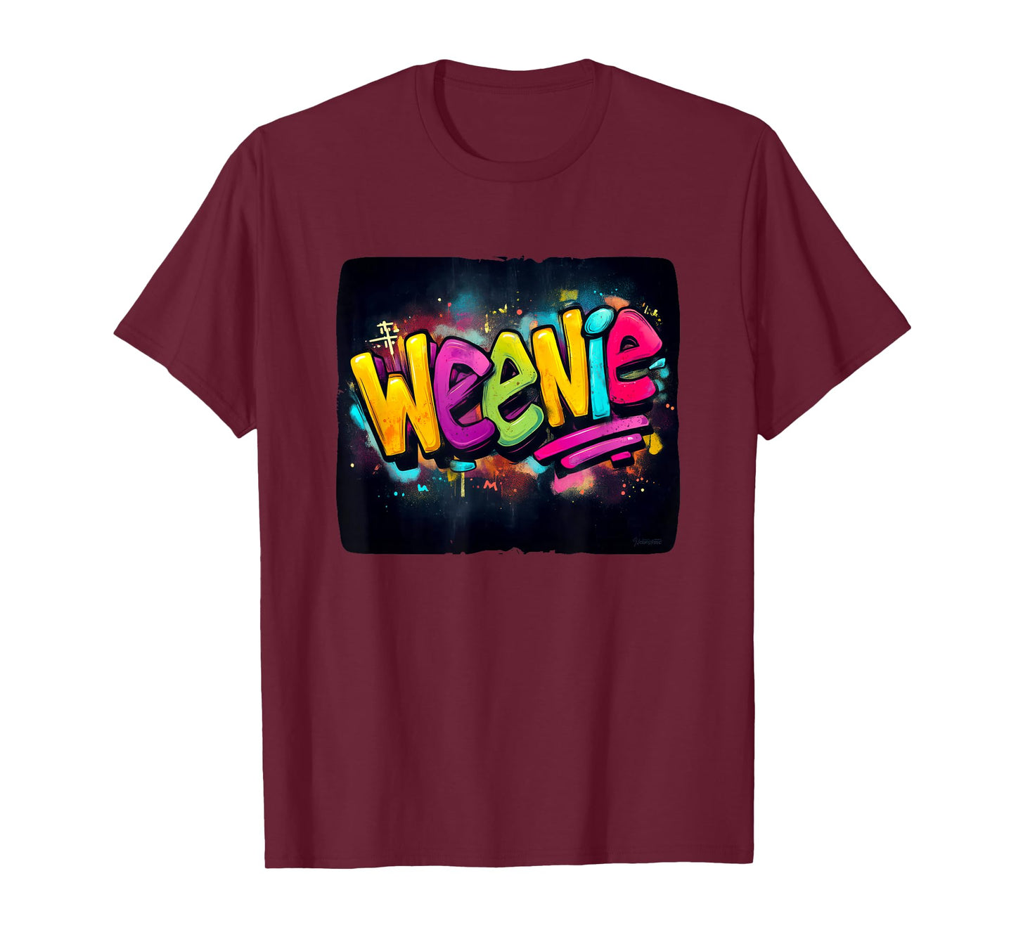 Funny and Vibrant Weenie Speech for Hotdogs T-Shirt