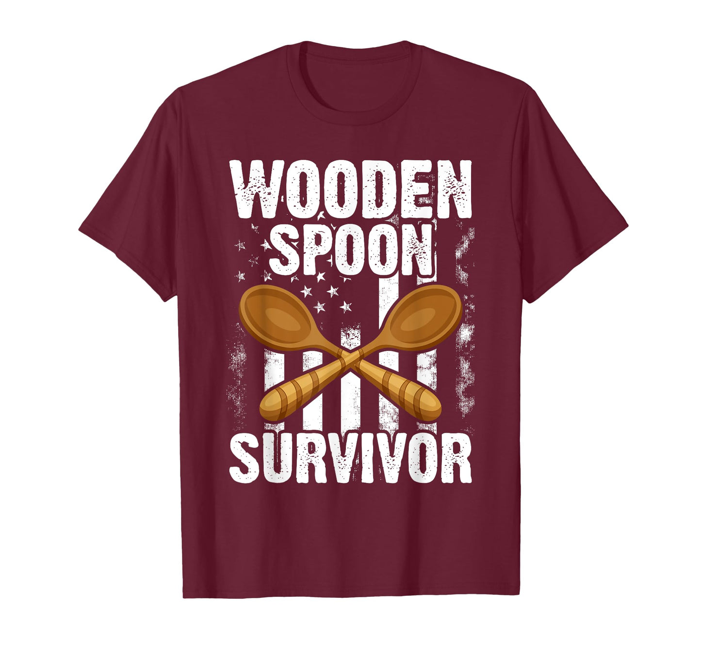 Wooden Spoon Survivor for Mens Womens T-Shirt