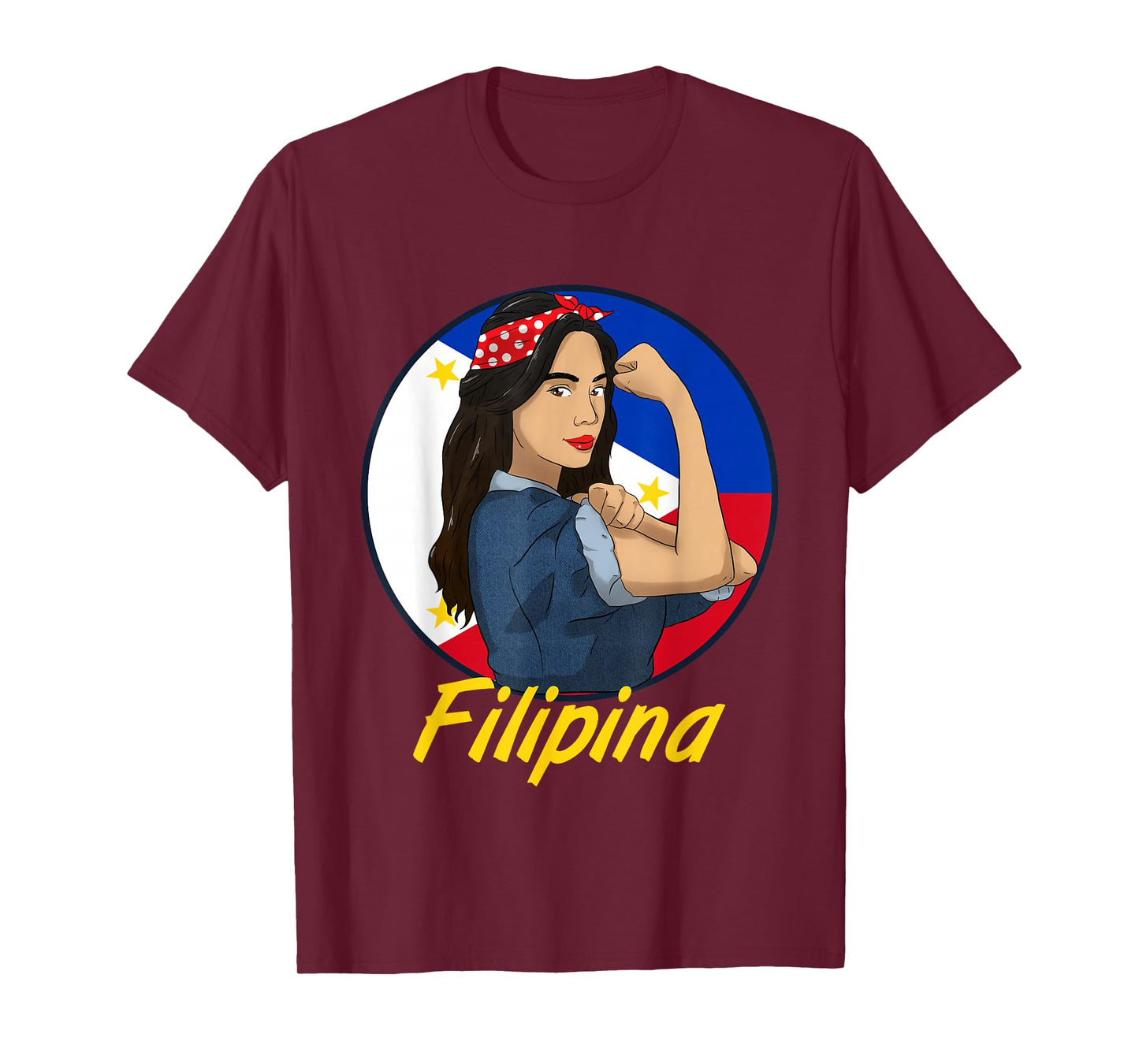 Philippines Flag Day Pinay Filipina Filipino Girl T-Shirt