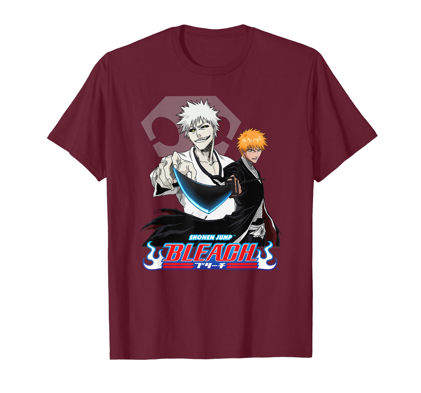 Bleach Hollow Ichigo with Sword Anime T-Shirt