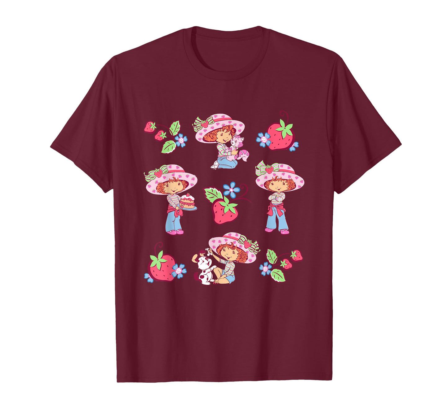 Strawberry Shortcake & Custard Sweet Summer Jumble T-Shirt