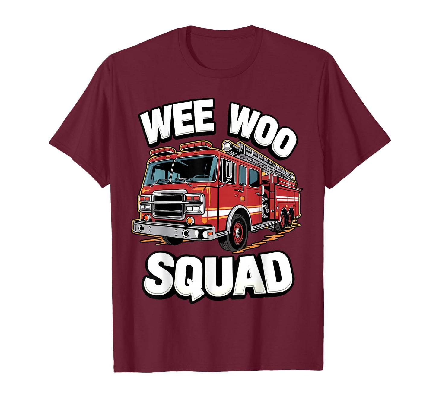 Wee Woo Squad Firefighter T-Shirt