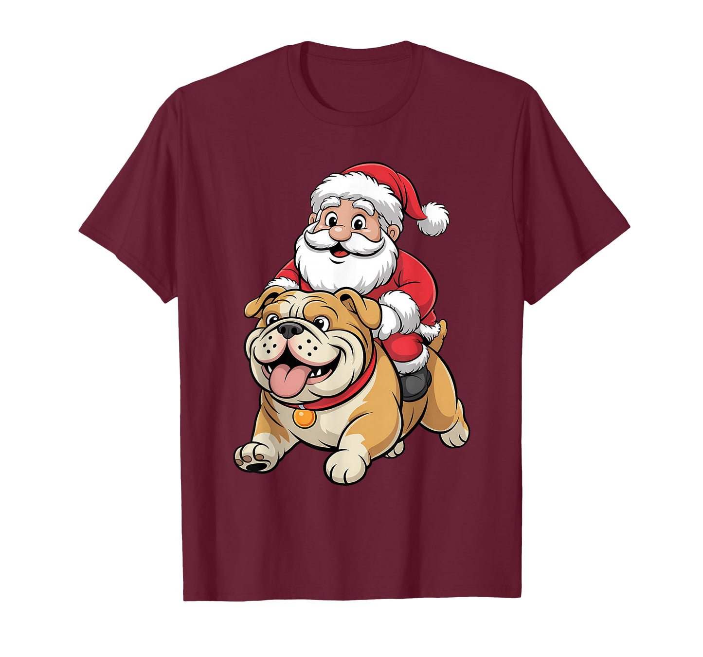 English Bulldog Dog Lover Kids Men Women Christmas Pajama T-Shirt