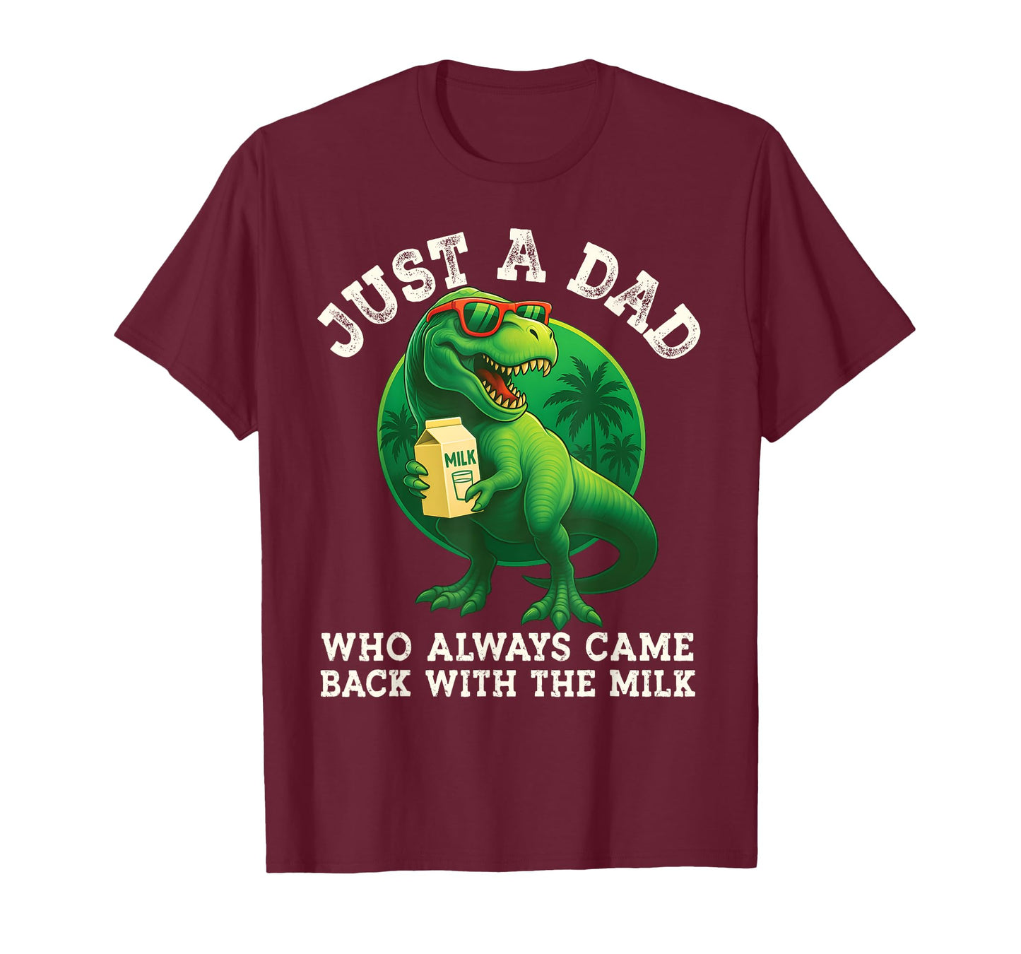 Cute Daddysaurus TRex Dad Dinosaur Daddy Saurus Fathers Day T-Shirt