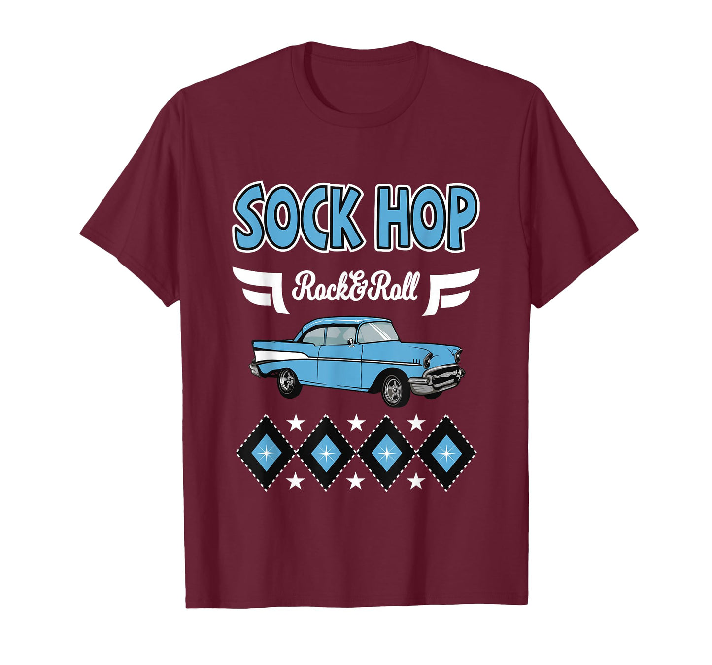 1950s Sock Hop Clothes Vintage 50s Party Rockabilly Doo Wop T-Shirt