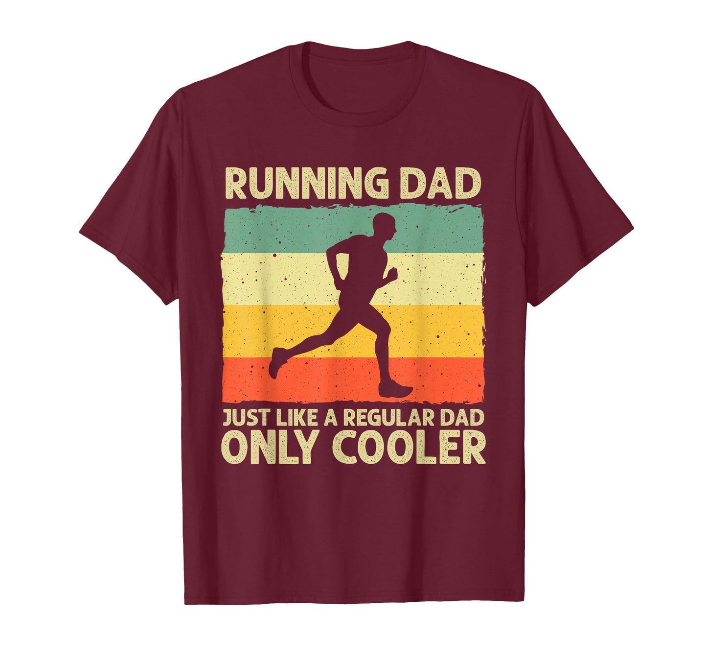 Funny Running For Men Dad Marathon Runner Coach Marathoner T-Shirt