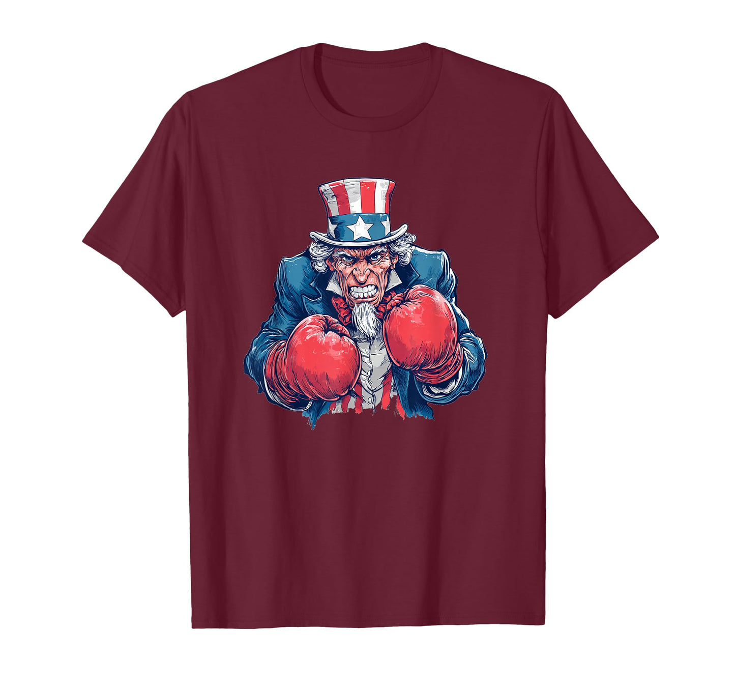 Funny Sam with Boxing Gloves Costume for Adults and Kids T-Shirt
