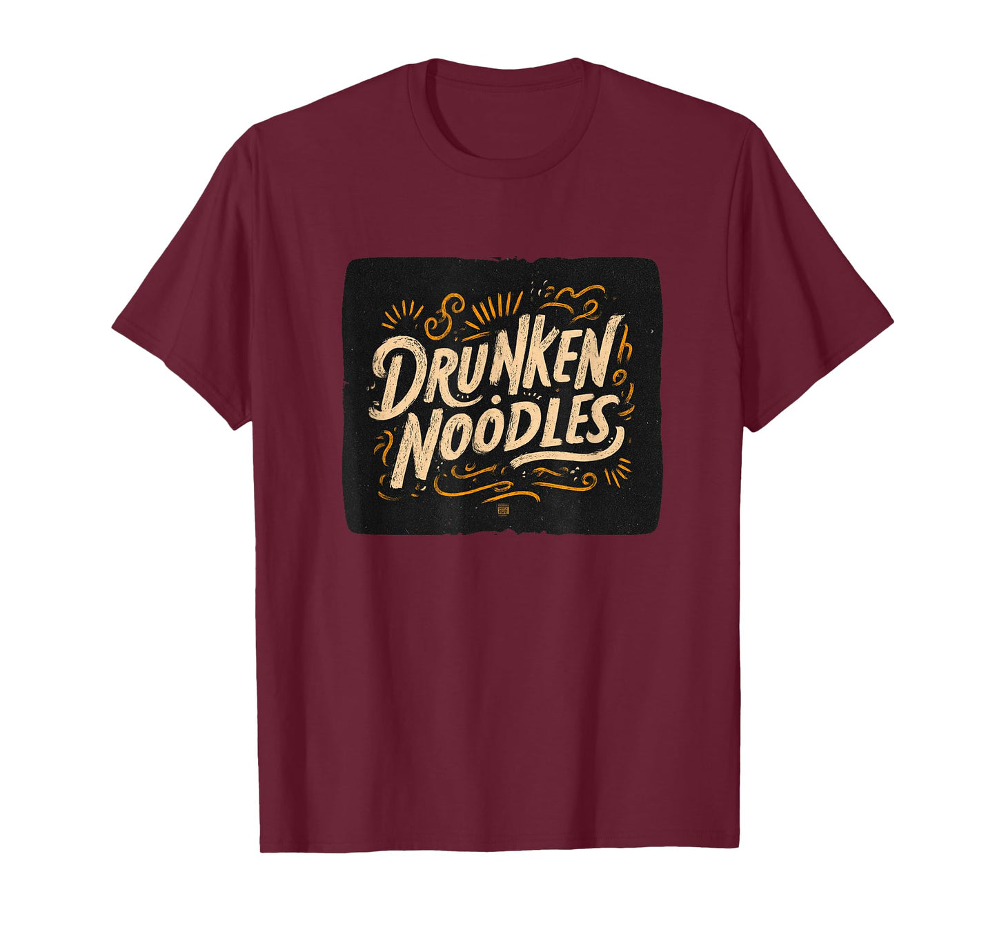 Funny Drunken Noodles Speech Costume T-Shirt