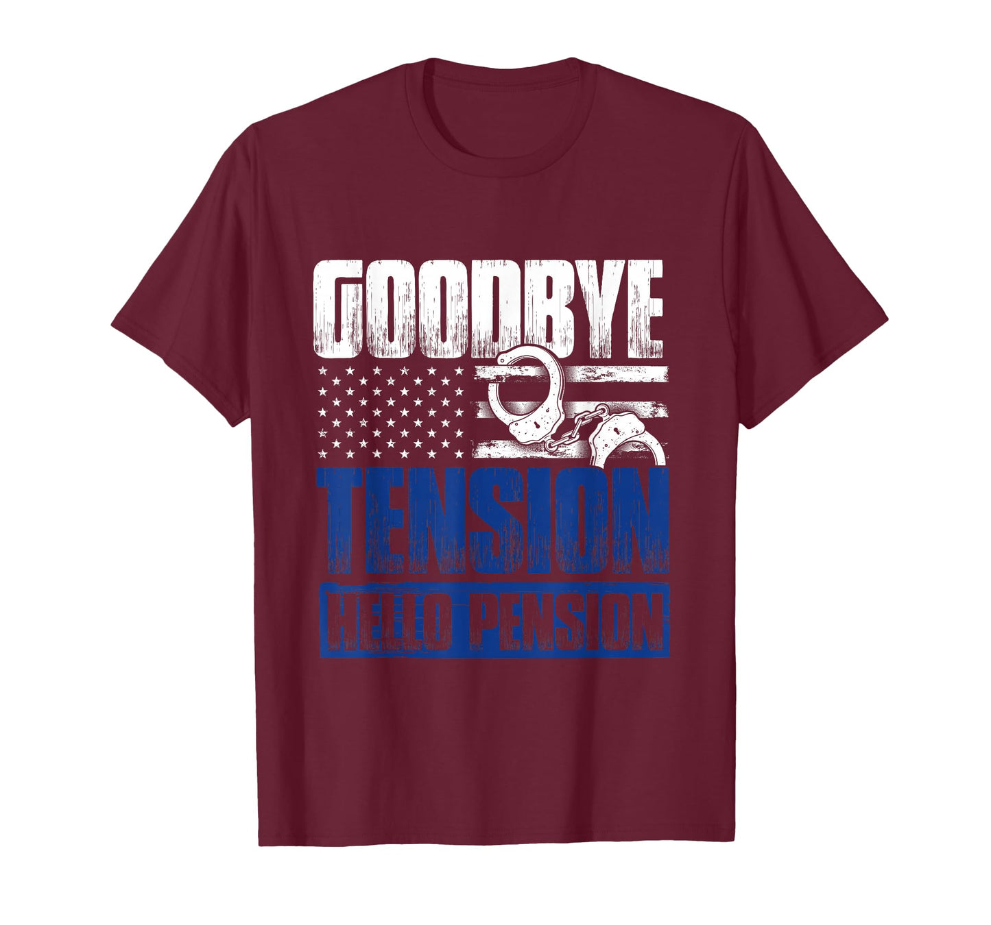 Funny Retired Policeman Gift Law Enforcement Police T-Shirt