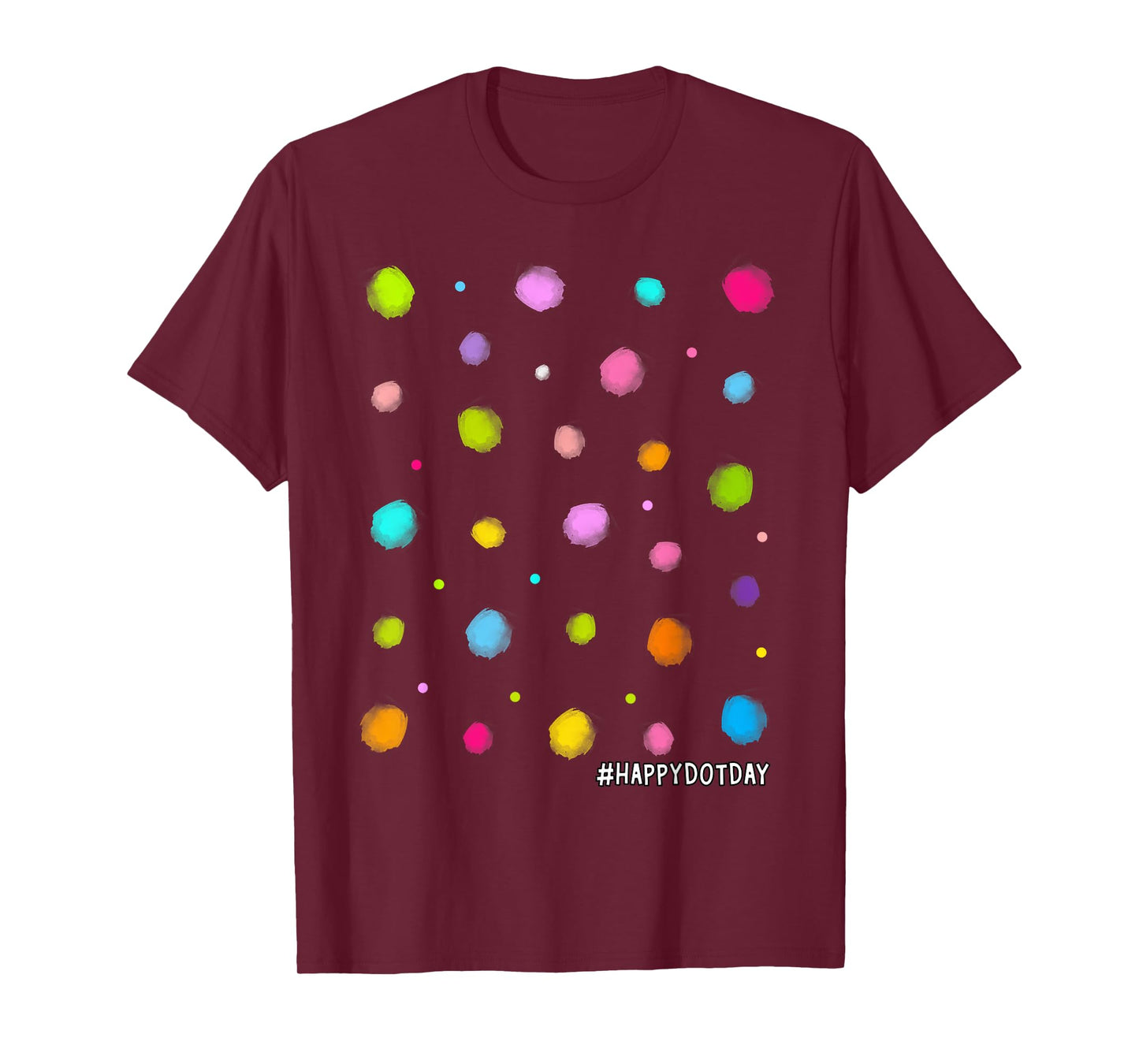 Dot Day 2025 Colorful Polka Dots Kids Girls Happy Dot Day T-Shirt