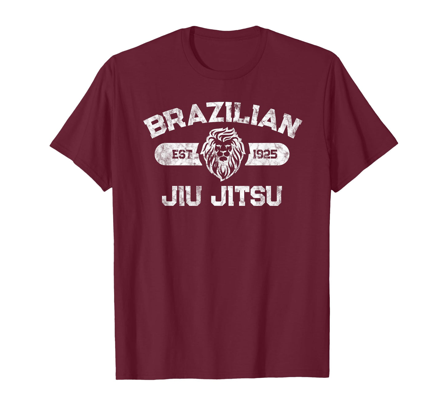 Brazilian Jiu Jitsu Established 1925 BJJ Gift MMA Fighter T-Shirt Small
