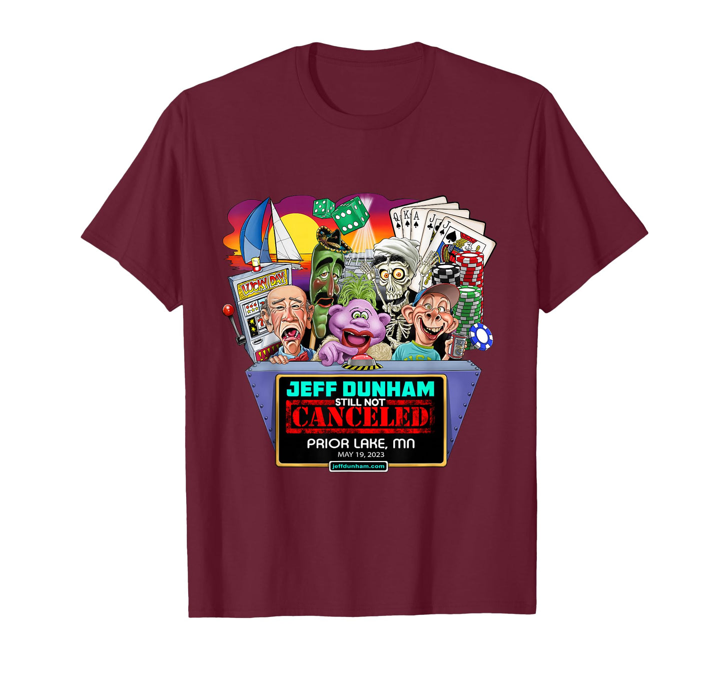 Jeff Dunham Prior Lake, MN (2023) T-Shirt