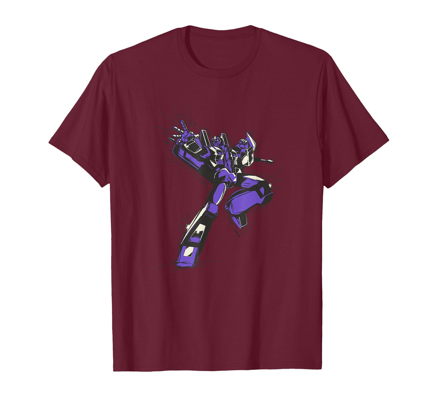 Transformers Starscream Battle Pose Japanese Comic Style T-Shirt