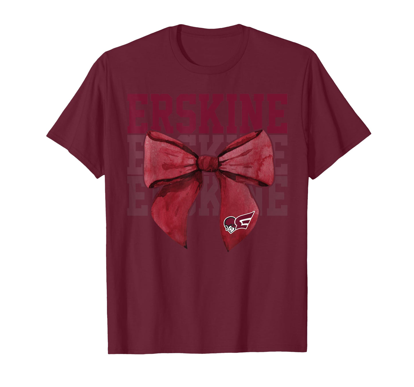 ERSKINE College Bow Vintage Athletics Girls Women T-Shirt
