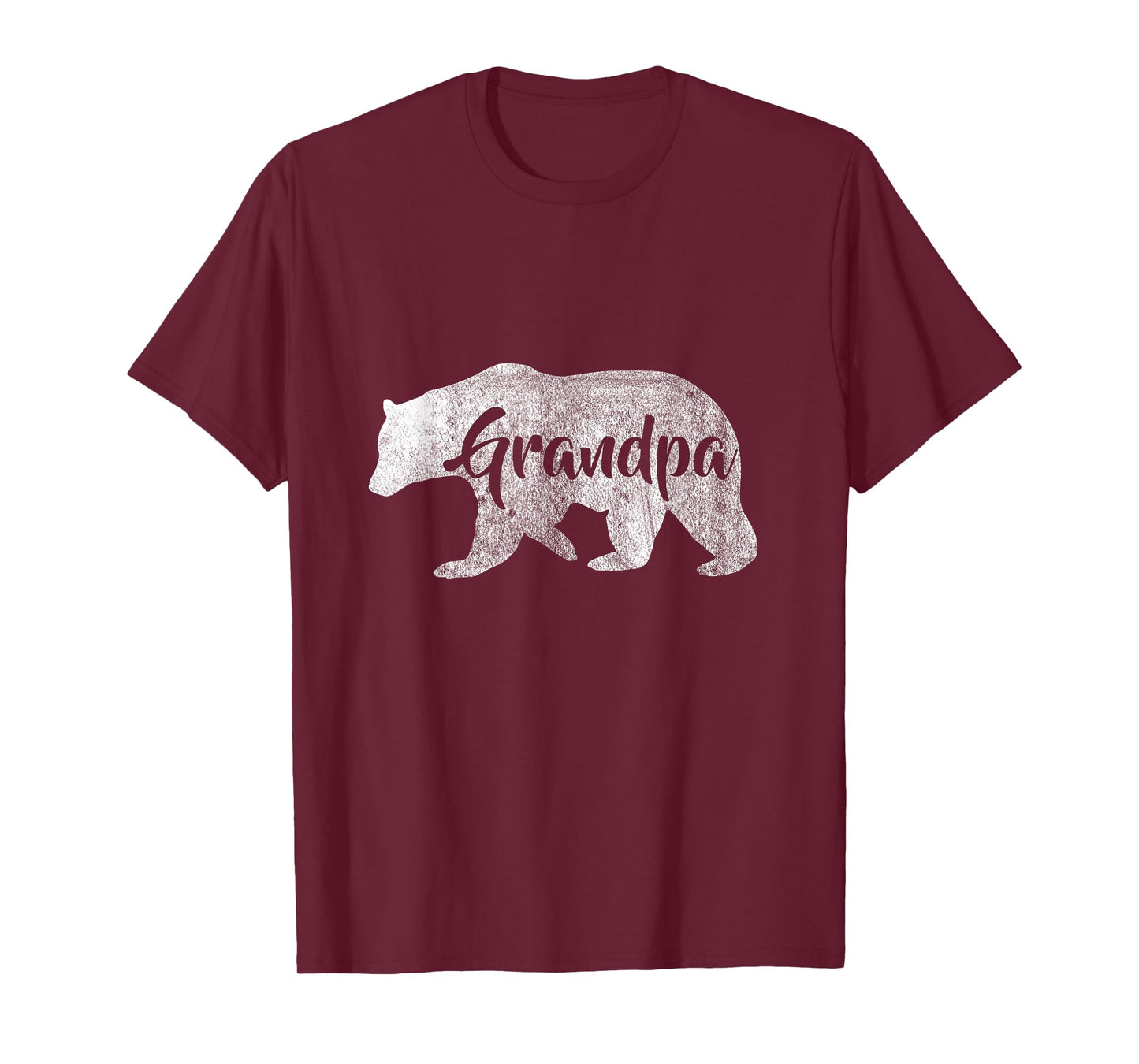 Men's Grandpa Bear T-Shirt Awesome Camping Gramps Tee T-Shirt