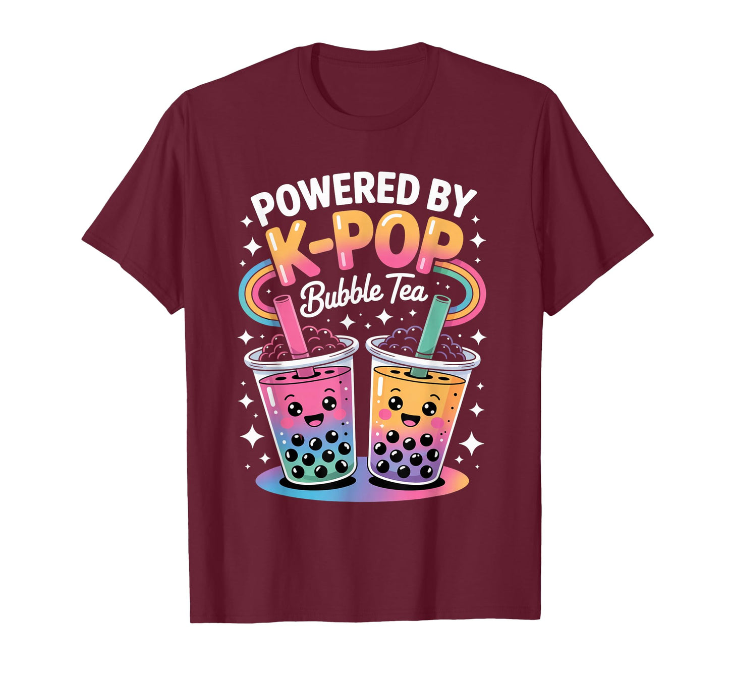 Bubble Tea Boba K-POP Music Lover Korean Milk K-Pop Fashion T-Shirt