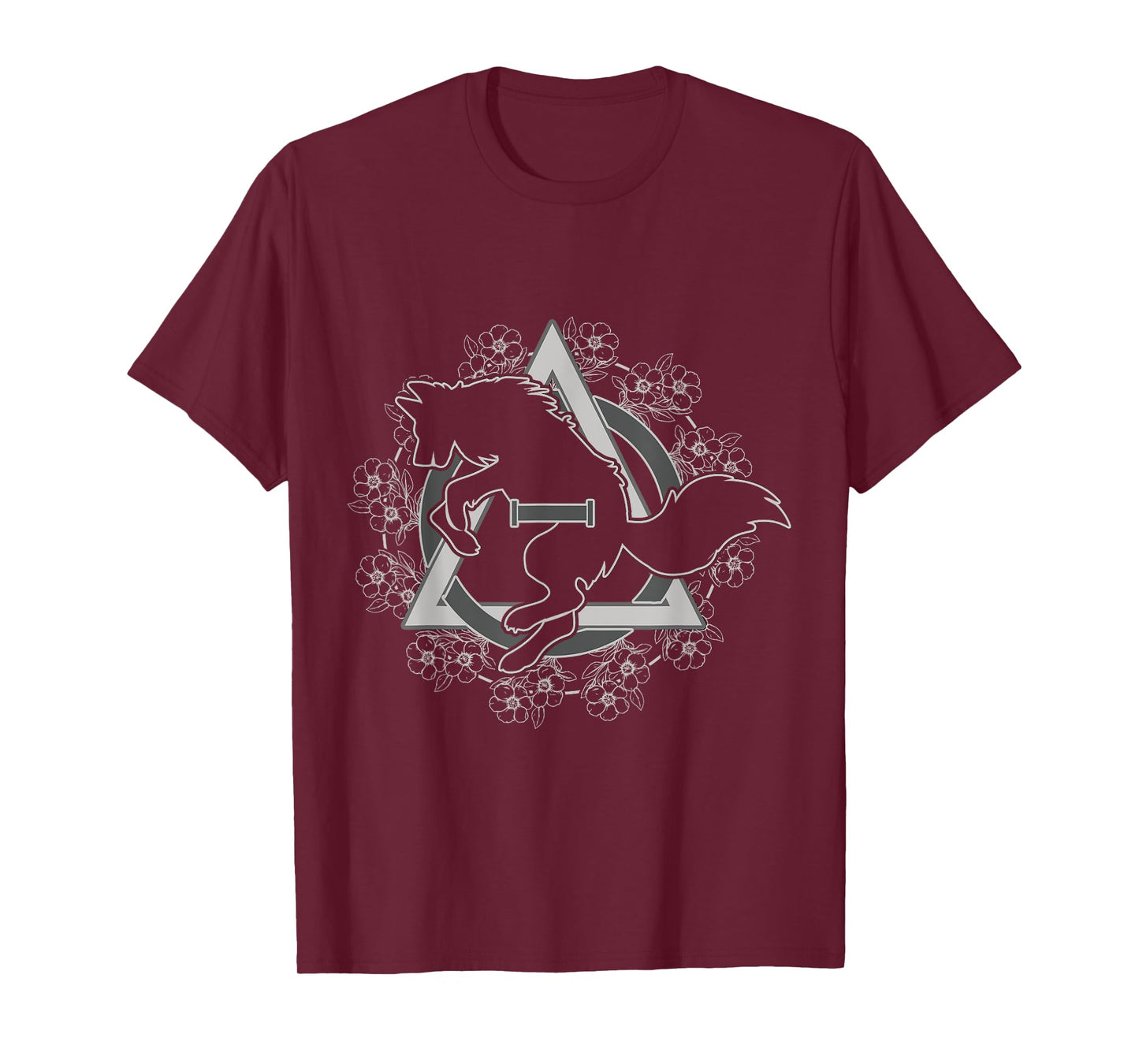 Therian Theta Delta Wolf Hound Fox Dog Otherkin Furry T-Shirt